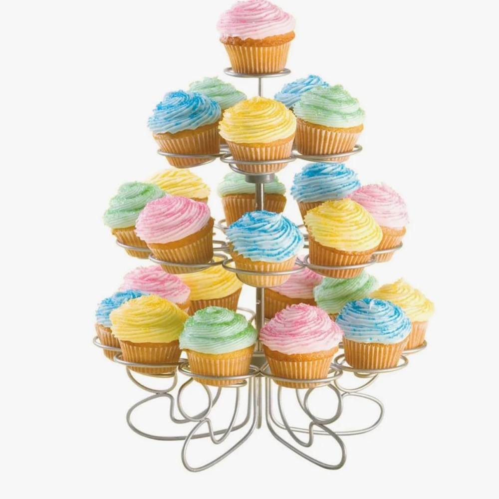 Wilton Mini Cupcake Wire Stand No Box